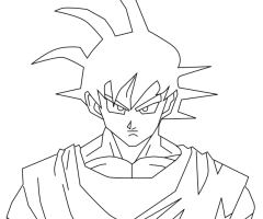 Coloriage Son Goku