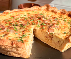 Quiche aux poireaux